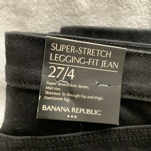 Banana Republic Super-Stretch Legging Fit Jeans - Picture 2 of 2